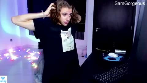 Snapshot of samgorgeous chatting on March 11, 12:50 pm Fansly - Top4fans online show from March 11, 12:50 pm