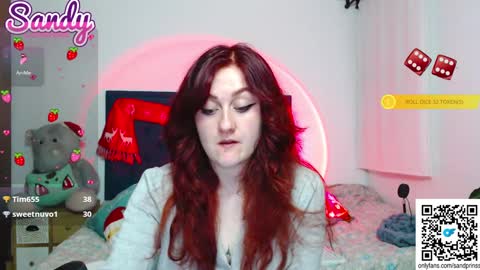 Snapshot of sandprinss chatting on December 13, 1:37 am Sandy Prinss online show from December 13, 1:37 am
