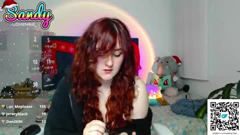 Snapshot of sandprinss chatting on January 3, 1:48 am Sandy Prinss online show from January 3, 1:48 am