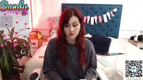 Snapshot of sandprinss chatting on February 8, 1:32 am Sandy Prinss online show from February 8, 1:32 am