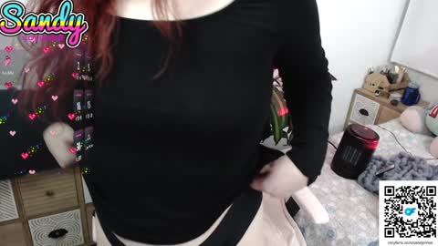 Snapshot of sandprinss chatting on February 26, 1:43 am Sandy Prinss online show from February 26, 1:43 am
