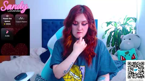 Snapshot of sandprinss chatting on September 27, 7:08 pm Sandy Prinss online show from September 27, 7:08 pm