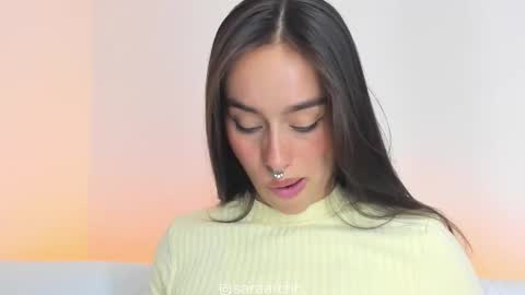 Snapshot of saraarchbould chatting on January 15, 6:44 pm Sara online show from January 15, 6:44 pm