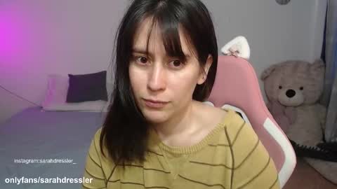 Snapshot of sarahdressler chatting on October 13, 7:58 pm sarahdressler online show from October 13, 7:58 pm