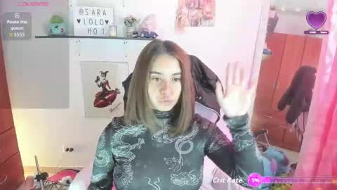 Snapshot of saralolo420 chatting on February 22, 7:23 pm sara online show from February 22, 7:23 pm