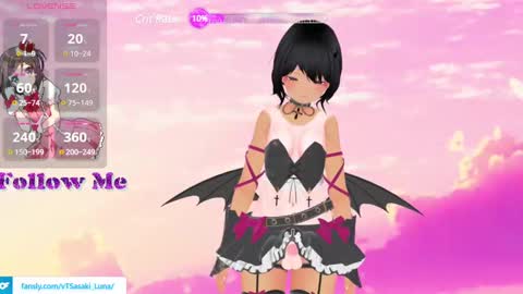 Snapshot of sasaki_lunavt chatting on December 6, 9:24 pm Luna online show from December 6, 9:24 pm