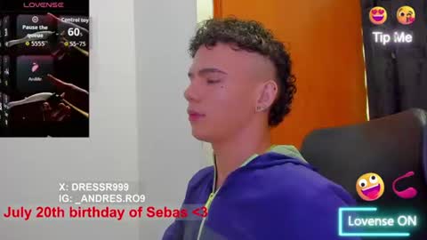 sebas 3 online show from July 13, 1:03 pm