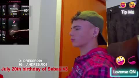 sebas 3 online show from July 16, 12:22 pm