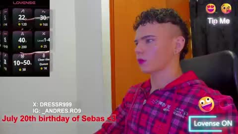 sebas 3 online show from July 18, 12:31 pm