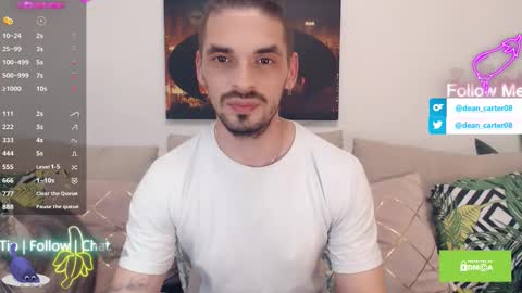 Dean Carter online show from October 17, 10:45 pm