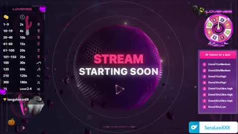 SeraLeeXXX online show from October 31, 5:25 pm