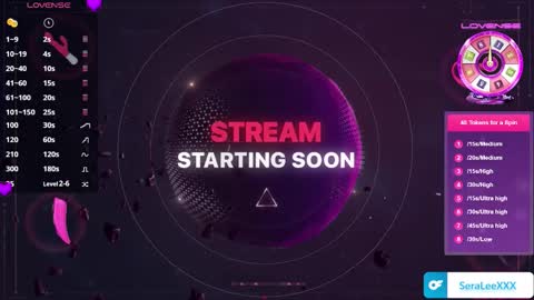 SeraLeeXXX online show from December 17, 7:20 pm