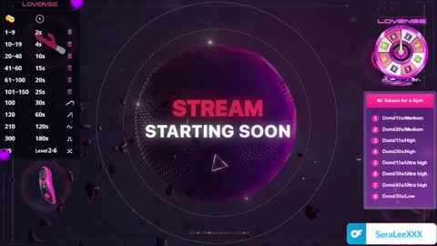 SeraLeeXXX online show from December 18, 4:57 pm