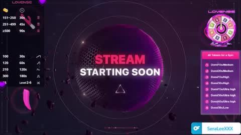 SeraLeeXXX online show from January 9, 9:16 pm