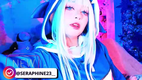 Snapshot of seraphine23_ chatting on December 20, 3:46 am seraphine online show from December 20, 3:46 am