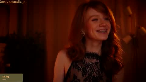 Snapshot of sexualiz_e chatting on October 1, 8:37 pm Liz online show from October 1, 8:37 pm