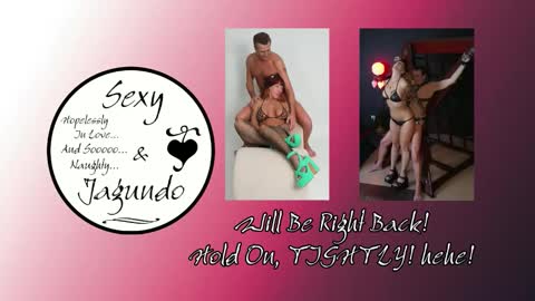 Snapshot of sexyandjagundo chatting on May 24, 10:37 pm Sexy Jagundo online show from May 24, 10:37 pm