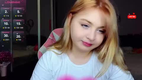Snapshot of shy_blondiee chatting on February 18, 11:41 pm Molly online show from February 18, 11:41 pm