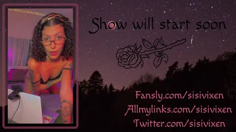 Snapshot of sisivixen chatting on February 26, 1:11 am s i e r r a online show from February 26, 1:11 am