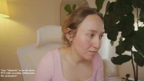 Snapshot of skarpio17 chatting on November 16, 3:50 pm Im Scarlett ONLINE 5pm-10pm NYC time online show from November 16, 3:50 pm