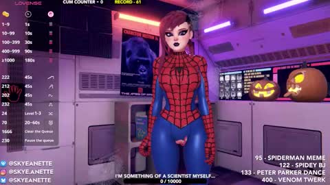 SkyeAnette online show from November 3, 2:13 am