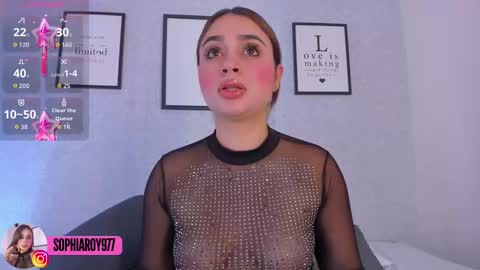 Sophia online show from October 7, 7:55 pm