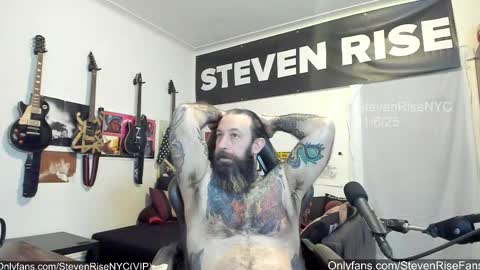 StevenRiseNYC online show from November 6, 2:18 pm