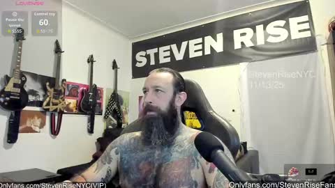 StevenRiseNYC online show from November 13, 2:49 pm