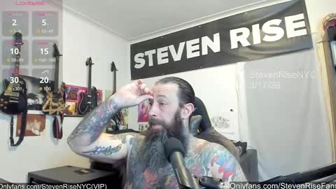 StevenRiseNYC online show from March 17, 12:19 pm