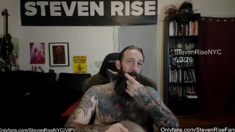 StevenRiseNYC online show from June 3, 2:33 pm