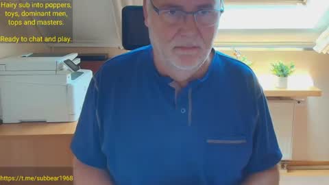 Snapshot of subbear1968 chatting on June 24, 11:20 am subbear1968 online show from June 24, 11:20 am