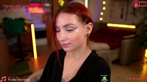 Lika ginger  Jessy blond   online show from December 26, 2:12 am