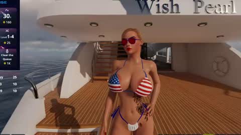 Snapshot of sweet_fleur chatting on July 5, 3:02 am Fleur online show from July 5, 3:02 am