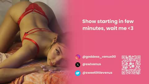 Venus online show from April 12, 9:09 pm