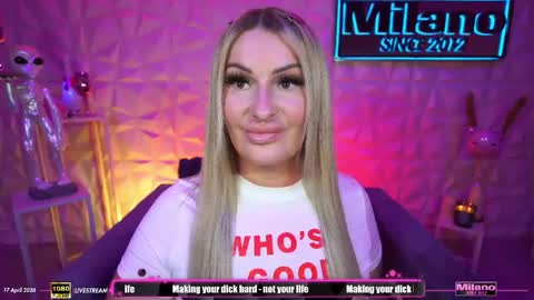 TamaraMilano online show from April 17, 8:17 am