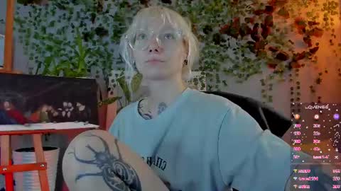 Snapshot of tattoo_artbaby chatting on July 7, 7:23 am tattoo_artbaby online show from July 7, 7:23 am