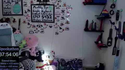 Pixie and Tentacle Overlord online show from October 31, 10:11 pm