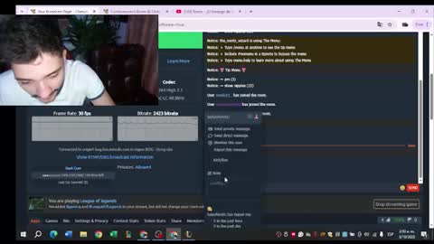 Snapshot of the_nerdy_wizard chatting on October 3, 7:49 am the_nerdy_wizard online show from October 3, 7:49 am