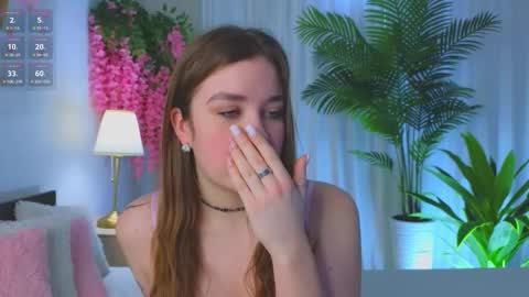 Snapshot of thea__lust chatting on February 15, 7:05 am im Grace turn up the sounds on your device... to hear my sweet moans online show from February 15, 7:05 am