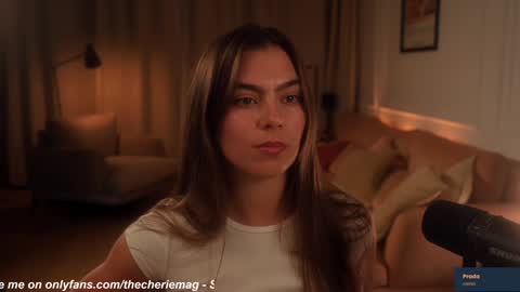 Snapshot of thecherie chatting on October 20, 7:36 pm Cherie online show from October 20, 7:36 pm