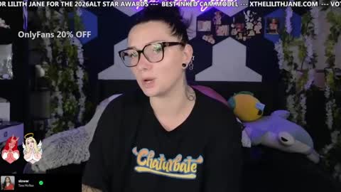 Snapshot of thelilithjane chatting on June 2, 12:12 am Lilith Jane online show from June 2, 12:12 am