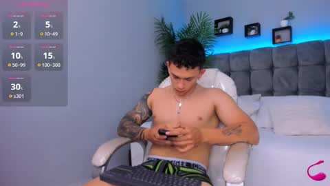 Snapshot of thomas_moon_ chatting on February 18, 1:51 pm Thomas online show from February 18, 1:51 pm