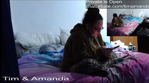 Snapshot of timamanda chatting on November 20, 6:29 pm Tim Amanda online show from November 20, 6:29 pm