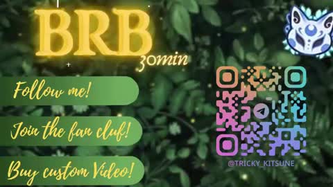 trickykitsune online show from June 14, 3:36 pm