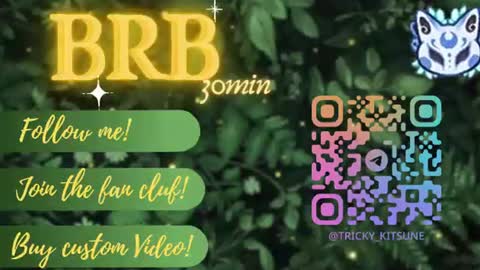 trickykitsune online show from July 12, 3:25 pm