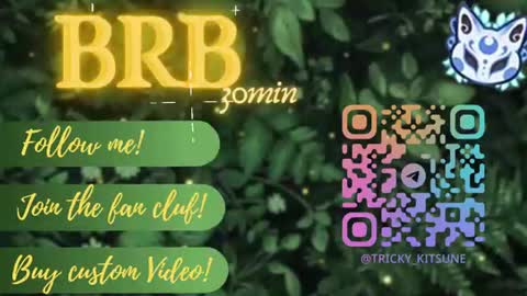 trickykitsune online show from July 18, 2:10 pm