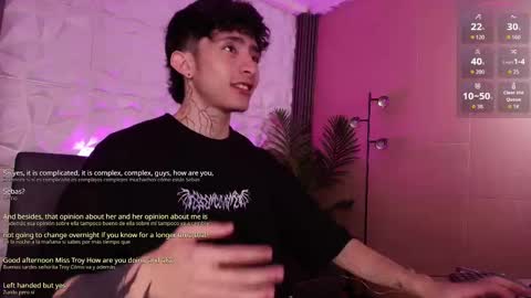 Troy online show from December 18, 7:31 pm