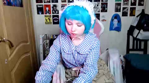 Snapshot of usagi_blush chatting on October 1, 2:06 am Usagi Blush online show from October 1, 2:06 am