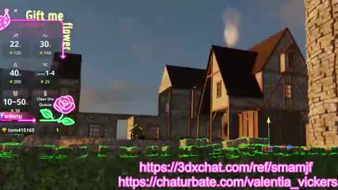 Snapshot of valentia_vickers chatting on March 5, 4:08 am Valentia online show from March 5, 4:08 am