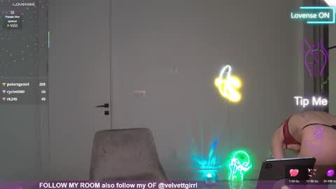 VelvetTGirl online show from April 8, 3:17 am